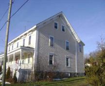 This photograph shows the side façade of the residence, 2009; Town of St. Andrews