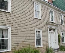 Front elevation including main entrance, Bollard House, Halifax, 2005.; Heritage Division, NS Dept. of Tourism, Culture and Heritage, 2005.