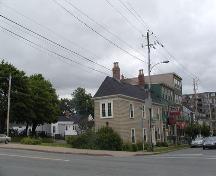 View from Sackville Street, Bollard House, Halifax, 2005.; Heritage Division, NS Dept. of Tourism, Culture and Heritage, 2005.