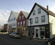 This photograph shows the contextual view of the building; Town of St. Andrews