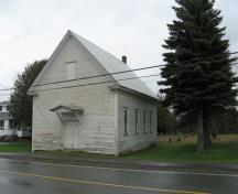 Old Free Baptist Church with view of graveyard; Town of Florenceville-Bristol