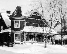 Historic image of the house; Moncton Museum