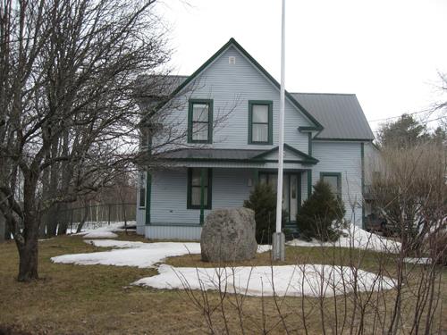 Maison Dr Malcolm MacDonald - La façade avant