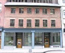 Front façade, Lenoir Building, Halifax, 2005.; Heritage Division, NS Dept. of Tourism, Culture and Heritage, 2005