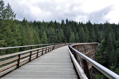 Kinsol Trestle showing deck after rehabilitation