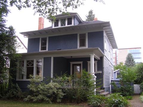 Front and south facades