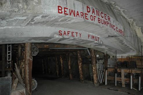 View inside mine