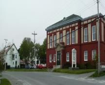 View of the superintendent's house and Western Union Cable Building on Water Street, Bay Roberts, NL. Photo taken 2011. ; Town of Bay Roberts 2011