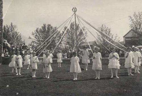 first Maypole Dance, Vimy Park 1923