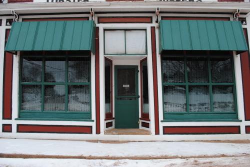 Front facade detail