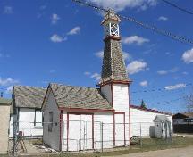 Front elevation of Firehall, 2005; Government of Saskatchewan, Brett Quiring, 2005.