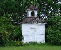 View of the Greek Catholic Church of Transfiguration's Bell Tower, 2008.; Brett Quiring, 2008.