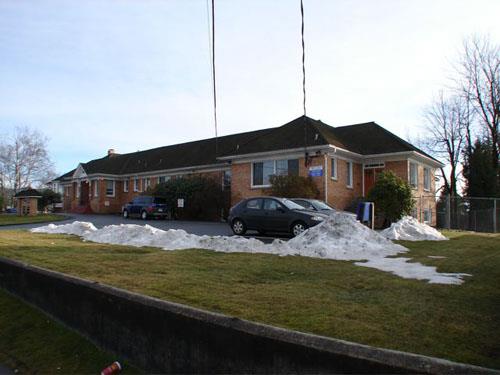 front view from street, 2009
