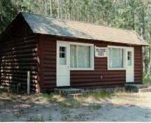 Édifice fédéral du patrimoine reconnu Atelier d'usinage; Merna Foster, Jasper National Park (1987).