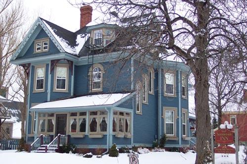 Showing south (front) elevation