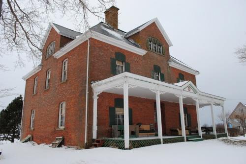 West and south elevations