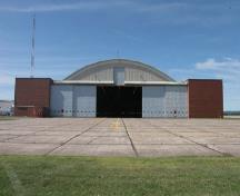 East facade; DND