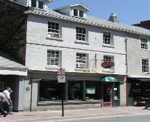 Hollis Street elevation, Harrington MacDonald Briggs Building, Halifax, Nova Scotia, 2005.; HRM Planning and Development Services, Heritage Property Program, 2005.