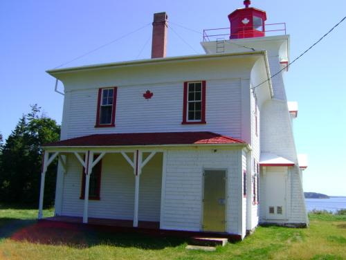 Lighthouse and residence
