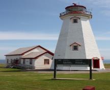 East Point Lighthouse and Fog Alarm Building; Province of PEI, F. Pound, 2009