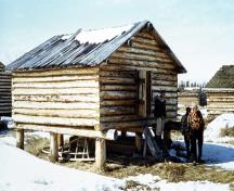 One of Lang's store houses.; Curtis Merrill/NWT Archives/N-1992-192:0040