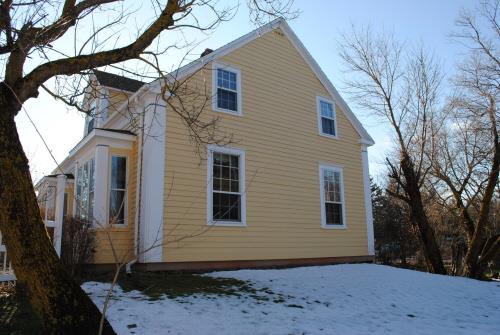 North and east elevations