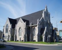 Side view of 126 Wellington Street; Queen's University