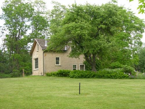 View of the Coach House on the Homer Watson House