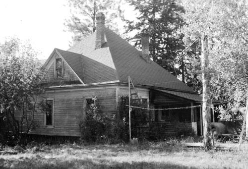 Exterior view from southeast, historic.