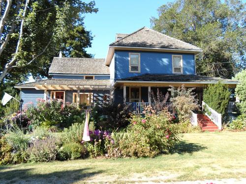 Exterior view from driveway, 2012