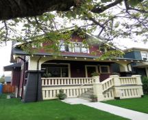 Front view of 218 St. Patrick Street, Wadsworth House; City of New Westminster 2012