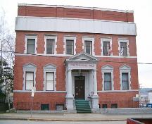 Masonic Hall, exterior view, 2004; City of New Westminster, 2004