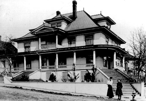 Historic exterior view, nd
