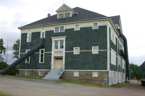 “Boys” (west) entrance 