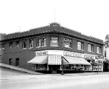 Exterior view of the Deane Block; New Westminster Public Libarary, NWPL 1518
