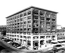 Exterio view of the Westminster Trust Building; City of New Westminster Public Library, 2496