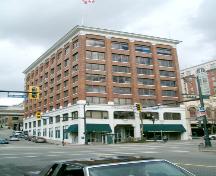 Exterior view of the Westminster Trust Building, 2004; City of New Westminster, 2004