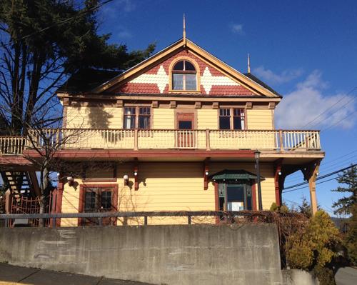Jones Hotel, south elevation