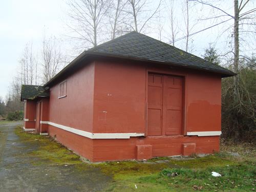 Ladysmith Railway Station, freight shed