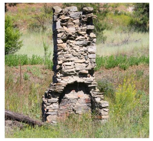 View of chimney
