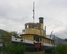 Exterior view of S.S. Naramata, 2005; BC Heritage Branch