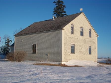 South and west elevations