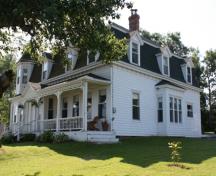 Front and west elevations; Province of PEI, F. Pound, 2009