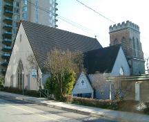 Exterior view of Holy Trinity Cathedral; City of New Westminster, 2004