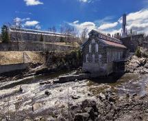 General view of the Mill 3 dating from 1912 at the Old Chicoutimi Pulp Mill; La Pulperie de Chicoutimi - Musée régional | La Pulperie de Chicoutimi - Regional Museum, 2015.