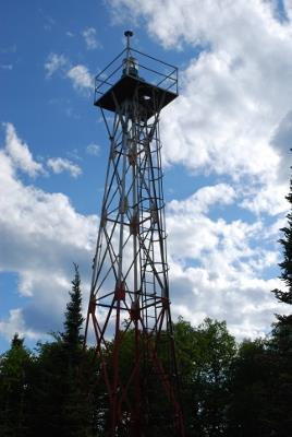 Detail of the lighttower