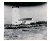 Photographie d'archives montrant le phare de Mohawk Island; Parks Canada Agency | Agence Parcs Canada