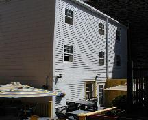 Rear elevation, P. Martin Liquors, Halifax, Nova Scotia, 2005.; HRM Planning and Development Services, Heritage Property Program, 2005.