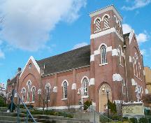 Exterior view of New St. Andrew's Presbyterian Church; City of New Westminster, 2004