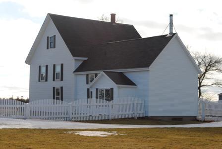 East and north elevations